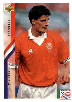 1994 Upper Deck World Cup Contenders English/German #150 Wim Jonk Front