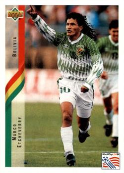 1994 Upper Deck World Cup Contenders English/German #179 Marco Etcheverry Front