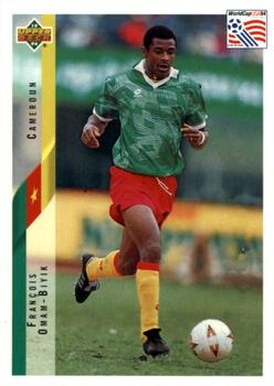 1994 Upper Deck World Cup Contenders English/German #188 Francois Omam-Biyik Front