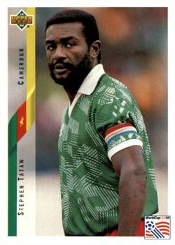 1994 Upper Deck World Cup Contenders English/German #191 Stephen Tataw Front