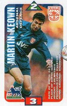 1996 Subbuteo Squads Premier League Pro Edition #NNO Martin Keown Front