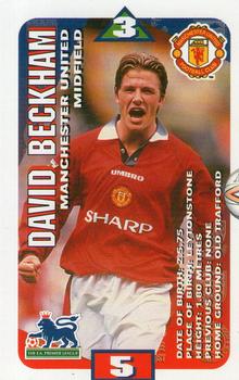 1996 Subbuteo Squads Premier League Pro Edition #NNO David Beckham Front