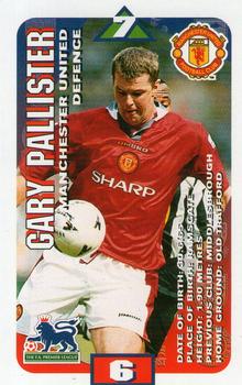 1996 Subbuteo Squads Premier League Pro Edition #NNO Gary Pallister Front