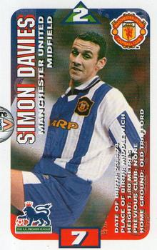 1996 Subbuteo Squads Premier League Pro Edition #NNO Simon Davies Front