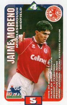 1996 Subbuteo Squads Premier League Pro Edition #NNO Jaime Moreno Front
