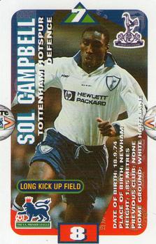 1996 Subbuteo Squads Premier League Pro Edition #NNO Sol Campbell Front