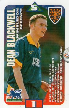 1996 Subbuteo Squads Premier League Pro Edition #NNO Dean Blackwell Front