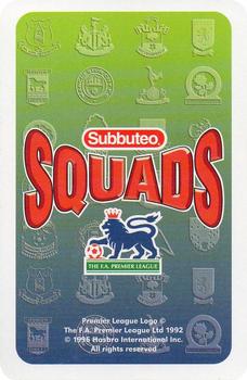 1996 Subbuteo Squads Premier League #NNO Kevin Ball Back