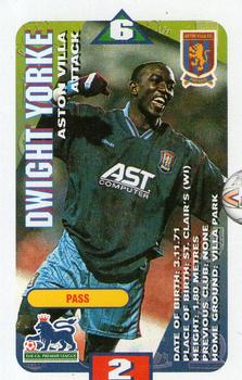 1996 Subbuteo Squads Premier League #NNO Dwight Yorke Front