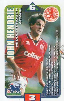 1996 Subbuteo Squads Premier League #NNO John Hendrie Front