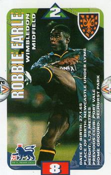 1996 Subbuteo Squads Premier League #NNO Robbie Earle Front