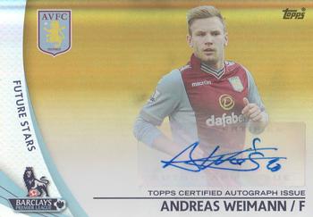 2013-14 Topps Premier Gold - Star Players Autographs Gold #SP-AW Andreas Weimann Front