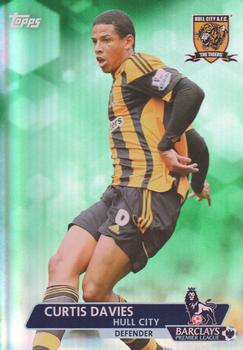 2013-14 Topps Premier Gold - Green #37 Curtis Davies Front