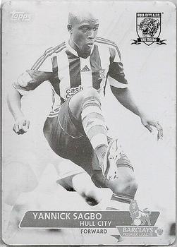 2013-14 Topps Premier Gold - Printing Plates Black #138 Yannick Sagbo Front