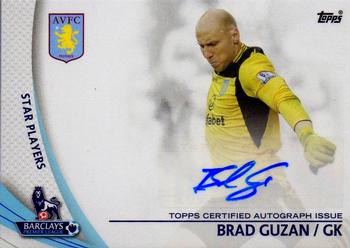 2013-14 Topps Premier Gold - Star Players Autographs #SP-BG Brad Guzan Front