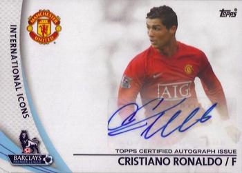 2013-14 Topps Premier Gold - Star Players Autographs #SP-CR Cristiano Ronaldo Front