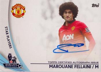 2013-14 Topps Premier Gold - Star Players Autographs #SP-MF Marouane Fellaini Front