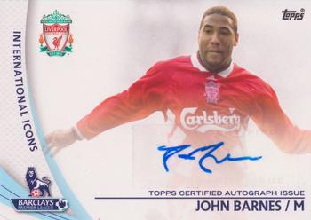 2013-14 Topps Premier Gold - Star Players Autographs #SP-JB John Barnes Front