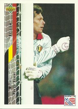 1994 Upper Deck World Cup Contenders English/Spanish #102 Michel Preud'Homme Front