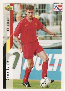 1994 Upper Deck World Cup Contenders English/Spanish #105 Danny Boffin Front