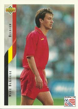 1994 Upper Deck World Cup Contenders English/Spanish #108 Marc DeGrujse Front