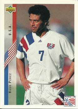 1994 Upper Deck World Cup Contenders English/Spanish #10 Hugo Perez Front