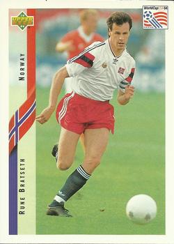 1994 Upper Deck World Cup Contenders English/Spanish #117 Rune Bratseth Front