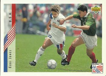 1994 Upper Deck World Cup Contenders English/Spanish #11 Cobi Jones Front