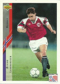 1994 Upper Deck World Cup Contenders English/Spanish #122 Øyvind Leonhardsen Front