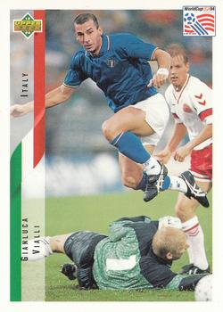 1994 Upper Deck World Cup Contenders English/Spanish #158 Gianluca Vialli Front