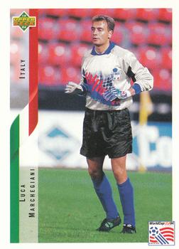 1994 Upper Deck World Cup Contenders English/Spanish #163 Luca Marchegiani Front