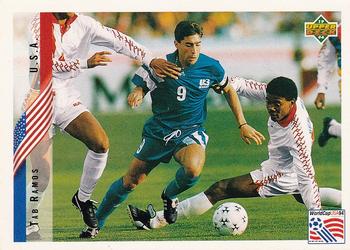 1994 Upper Deck World Cup Contenders English/Spanish #9 Tab Ramos Front