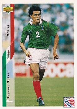 1994 Upper Deck World Cup Contenders English/Spanish #31 Claudio Suarez Front
