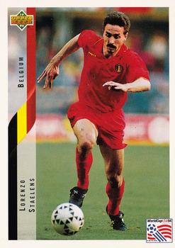 1994 Upper Deck World Cup Contenders English/Spanish #111 Lorenzo Staelens Front