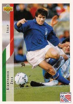 1994 Upper Deck World Cup Contenders English/Spanish #157 Gianfranco Zola Front