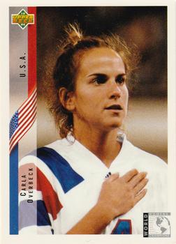 1994 Upper Deck World Cup Contenders English/Spanish #270 Carla Overbeck Front