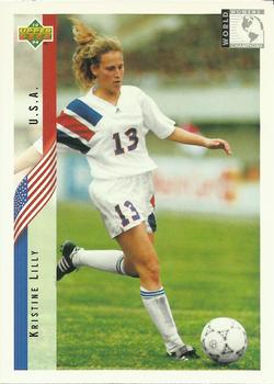 1994 Upper Deck World Cup Contenders English/Spanish #273 Kristine Lilly Front