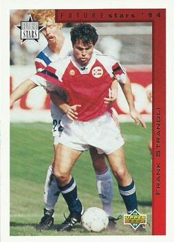 1994 Upper Deck World Cup Contenders English/Spanish #287 Frank Strandli Front