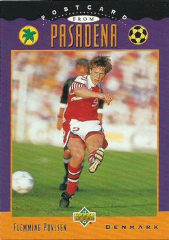 1994 Upper Deck World Cup Contenders English/Spanish #302 Flemming Povlsen Front