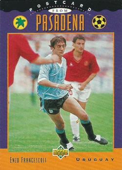 1994 Upper Deck World Cup Contenders English/Spanish #309 Enzo Francescoli Front