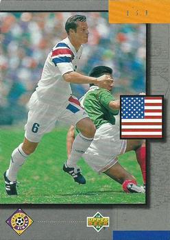 1994 Upper Deck World Cup Contenders English/Spanish #311 1994 USA Front