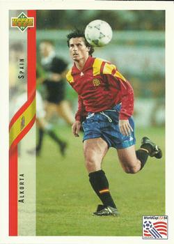 1994 Upper Deck World Cup Contenders English/Spanish #193 Alkorta Front