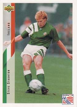 1994 Upper Deck World Cup Contenders English/Spanish #208 Steve Staunton  Front