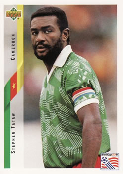 1994 Upper Deck World Cup Contenders English/Spanish #227 Stephen Tataw Front
