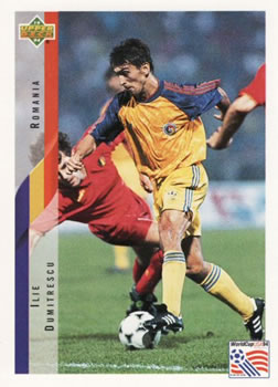 1994 Upper Deck World Cup Contenders English/Spanish #243 Ilie Dumitrescu Front