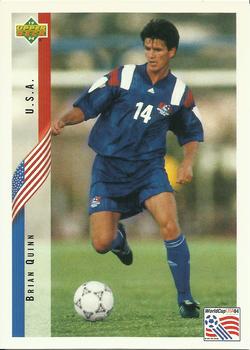 1994 Upper Deck World Cup Contenders English/Spanish #25 Brian Quinn Front