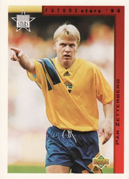 1994 Upper Deck World Cup Contenders English/Spanish #293 Par Zetterberg Front