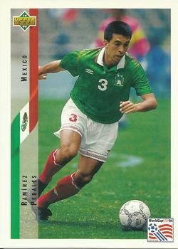1994 Upper Deck World Cup Contenders English/Spanish #32 Ramirez Perales Front