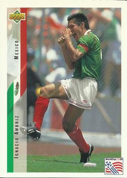 1994 Upper Deck World Cup Contenders English/Spanish #33 Nacho Ambriz  Front