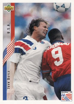 1994 Upper Deck World Cup Contenders English/Spanish #5 John Doyle Front